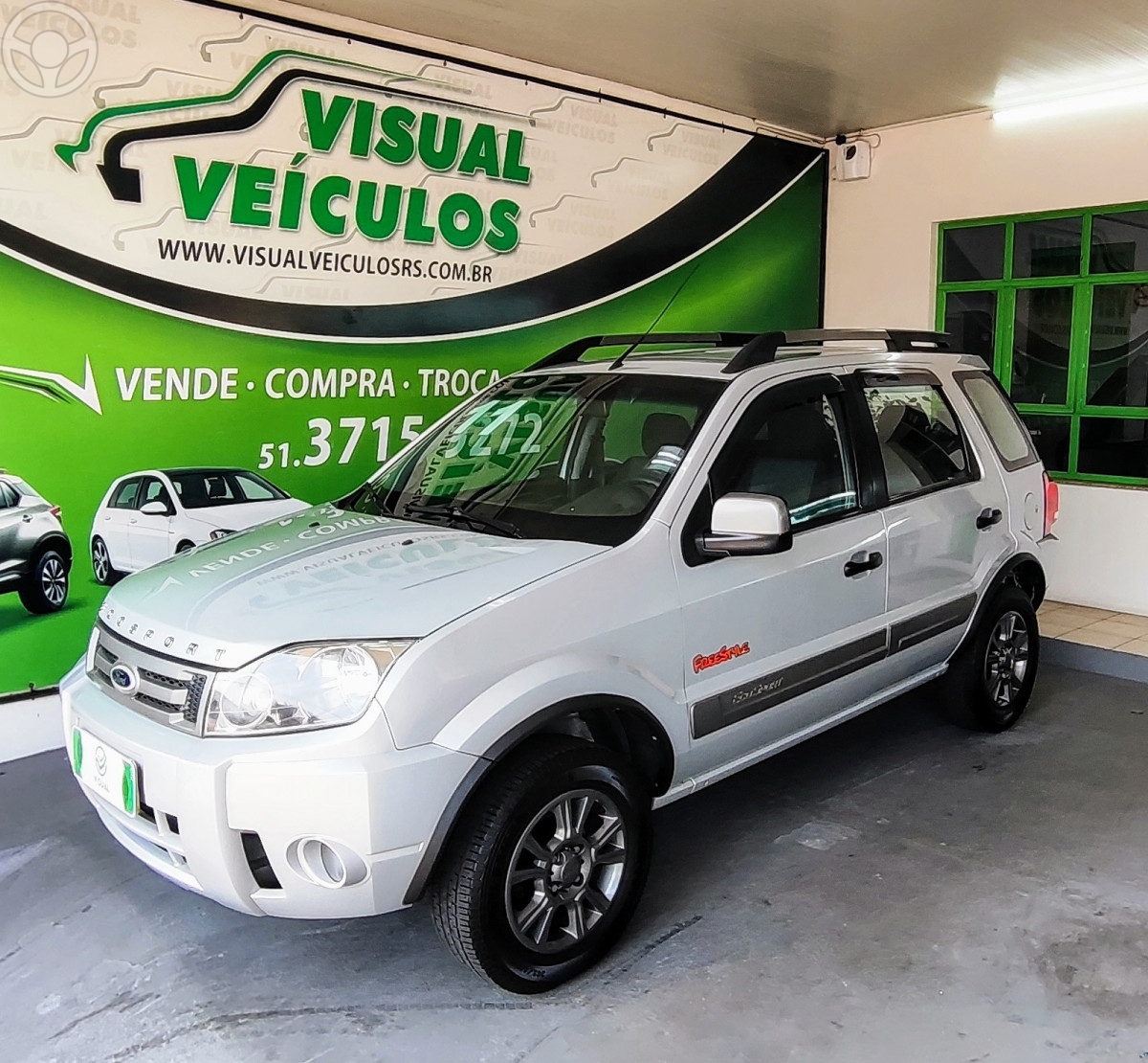 ECOSPORT 1.6 XLT FREESTYLE 8V FLEX 4P MANUAL - 2011 - SANTA CRUZ DO SUL