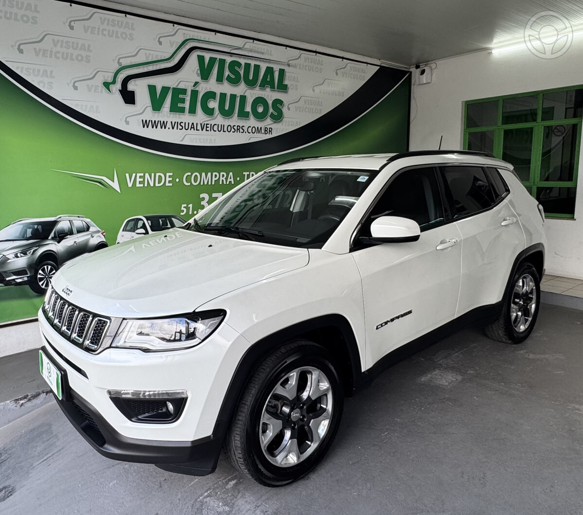 COMPASS 2.0 16V FLEX LONGITUDE AUTOMÁTICO - 2019 - SANTA CRUZ DO SUL