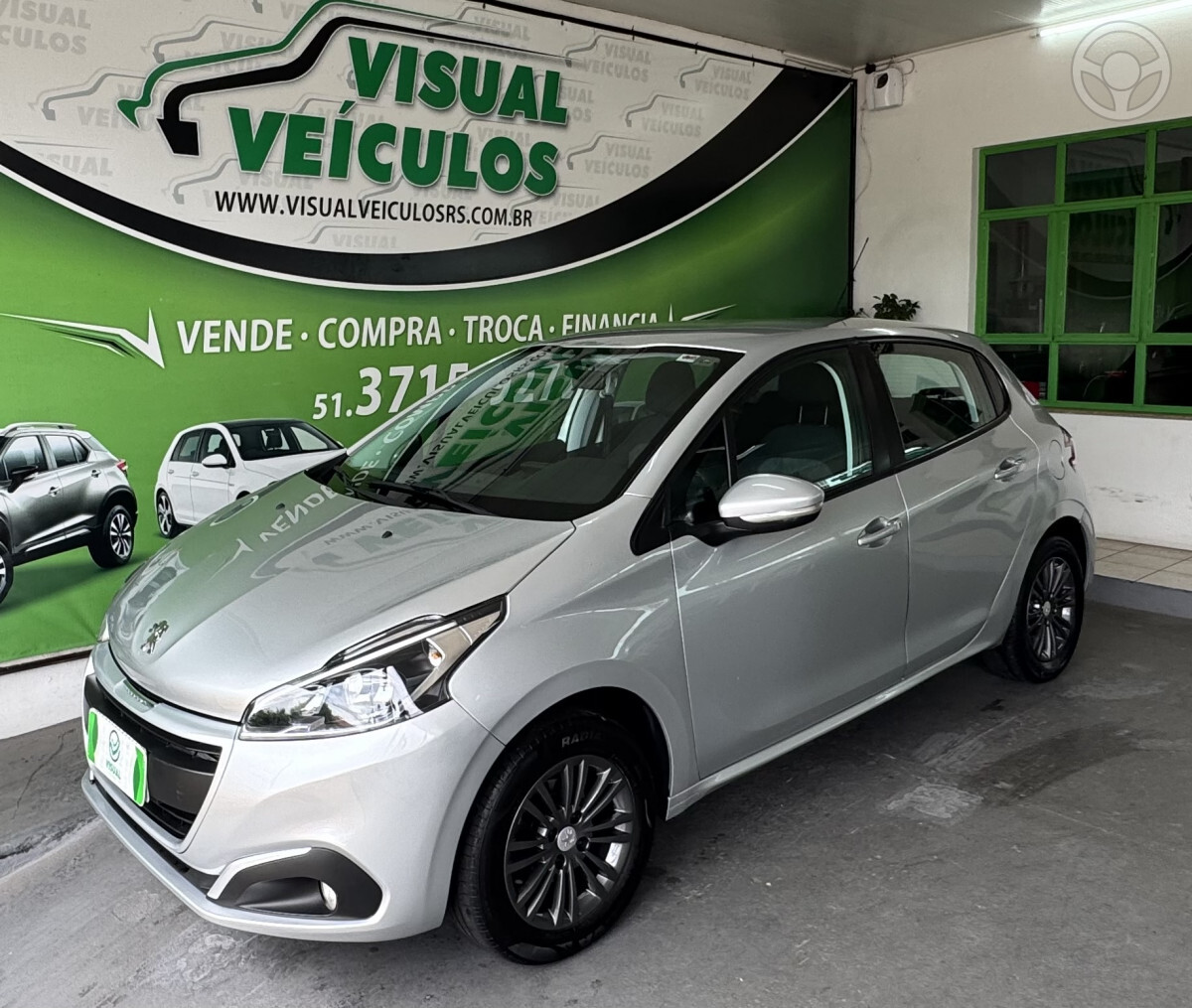 208 1.2 ACTIVE PACK 12V FLEX 4P MANUAL - 2017 - SANTA CRUZ DO SUL