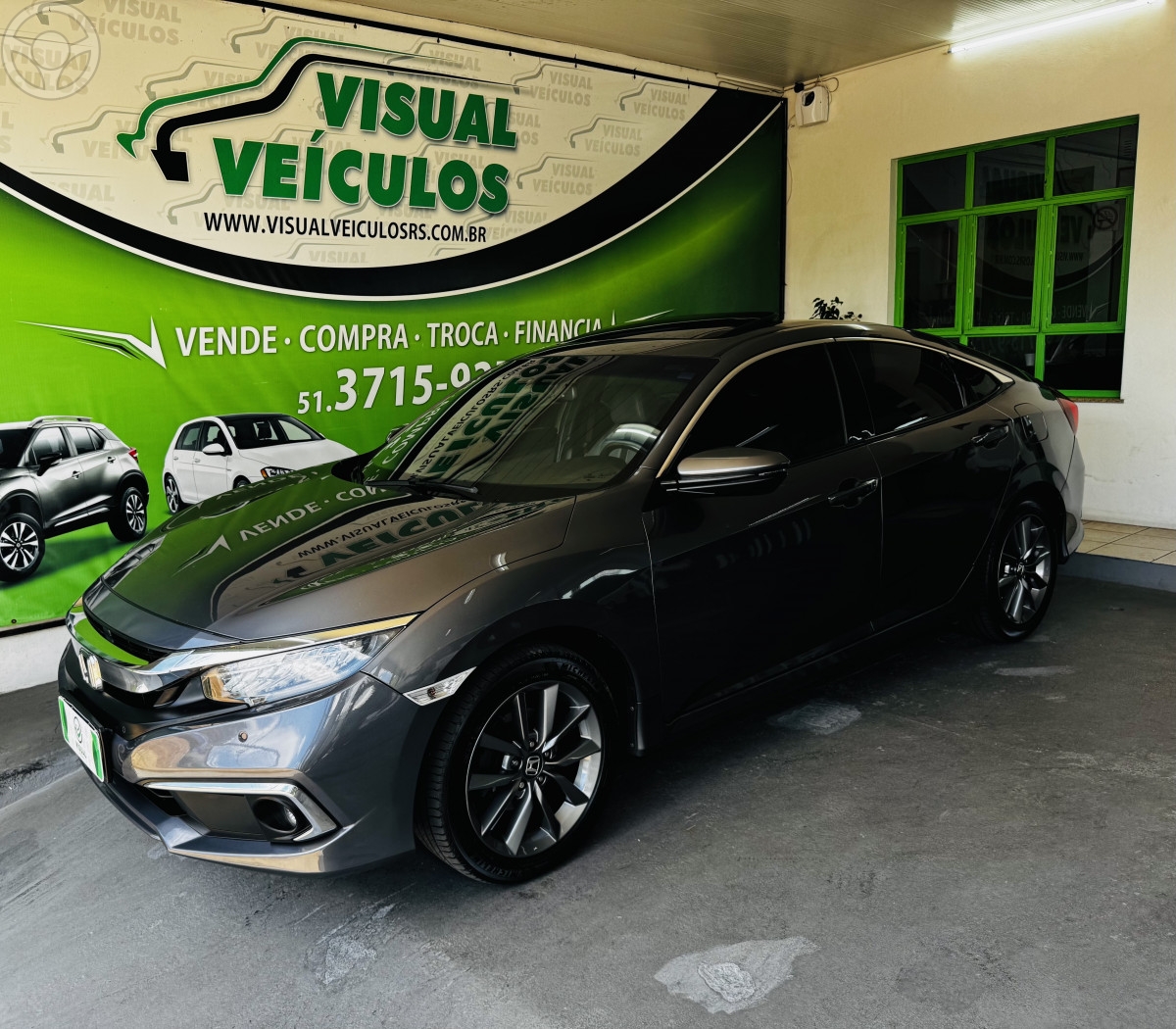 CIVIC 1.5 16V TOURING TURBO 4P AUTOMÁTICO - 2020 - SANTA CRUZ DO SUL