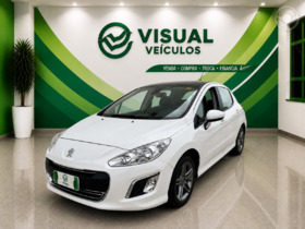 308 2.0 allure 16v flex 4p automatico 2015 santa cruz do sul