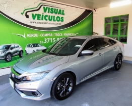 civic 2.0 exl 16v flex 4p automatico 2021 santa cruz do sul