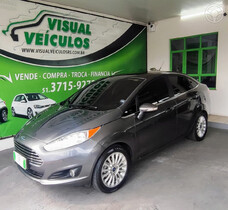 fiesta 1.6 titanium plus sedan 16v flex 4p automatico 2015 santa cruz do sul