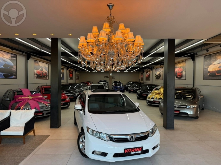 CIVIC 1.8 EXS 16V FLEX 4P AUTOMÁTICO - 2012 - ESTâNCIA VELHA