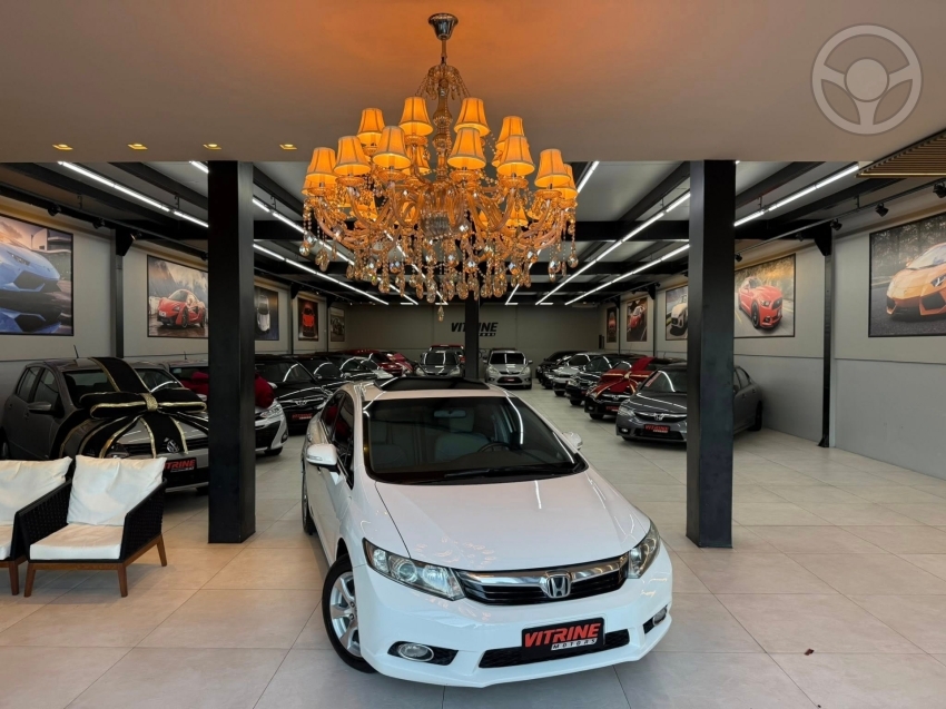 CIVIC 1.8 EXS 16V FLEX 4P AUTOMÁTICO - 2013 - ESTâNCIA VELHA