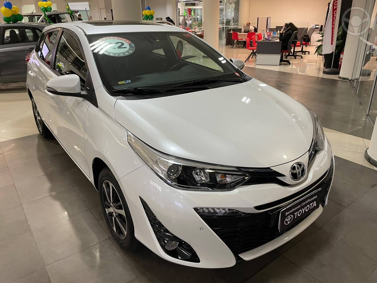 YARIS 1.5 XLS CONNECT 16V FLEX 4P AUTOMÁTICO - 2022 - CAXIAS DO SUL