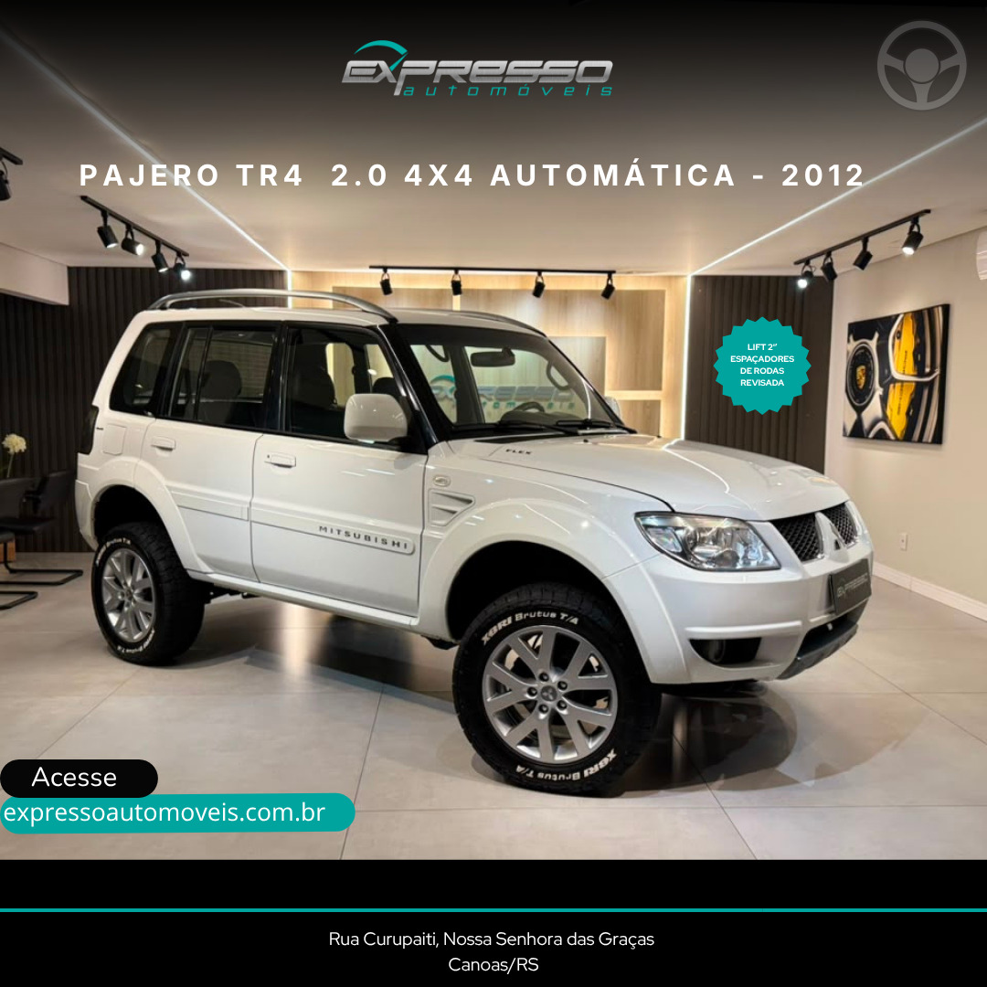PAJERO TR4 2.0 4X4 16V 131CV 4P AUTOMÁTICO - 2012 - CANOAS