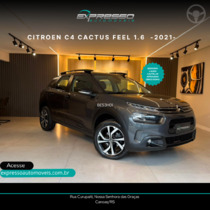 c4 cactus 1.6 vti feel pack flex 4p automatico 2021 canoas