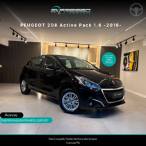 208 1.6 active pack 16v flex 4p automatico 2019 canoas