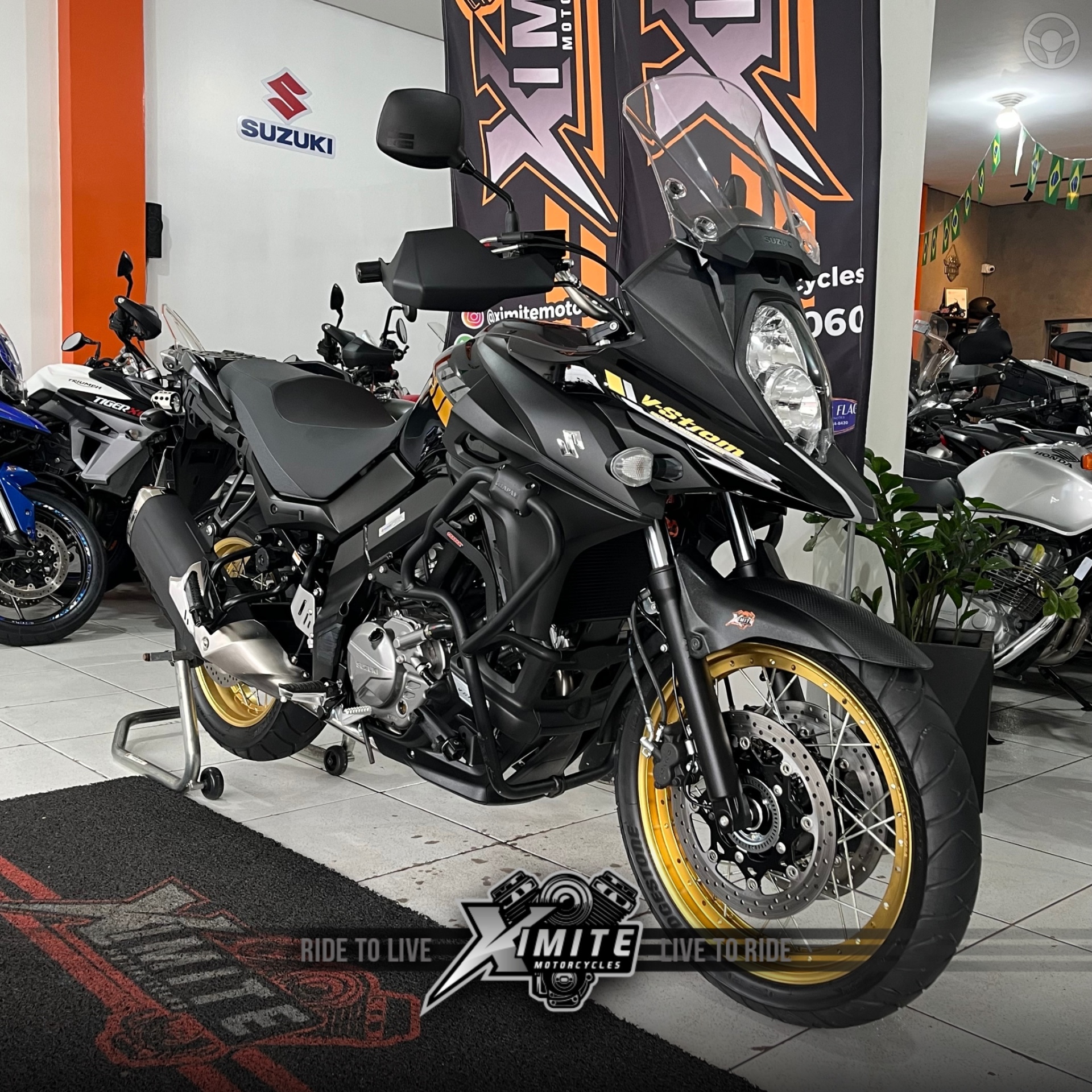 V-STROM 650 XT ABS - 2022 - CARAZINHO