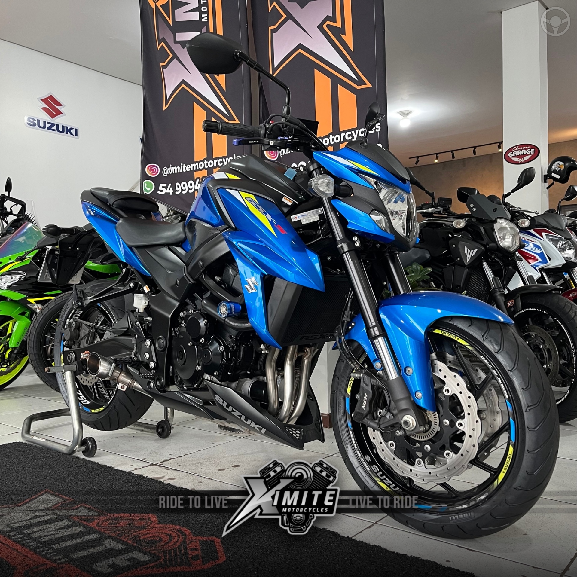 GSX 750 F - 2022 - CARAZINHO