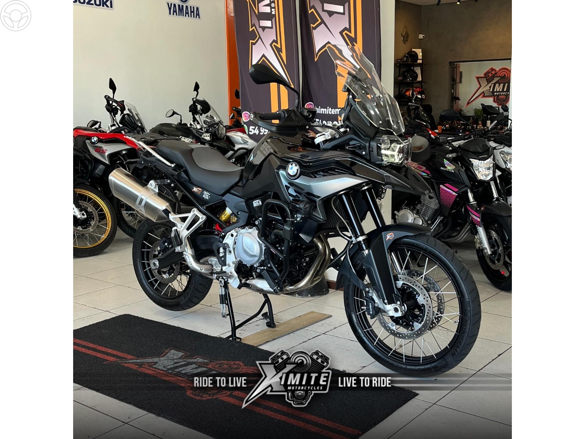 F 850 GS TRIPLE BLACK - 2024 - CARAZINHO