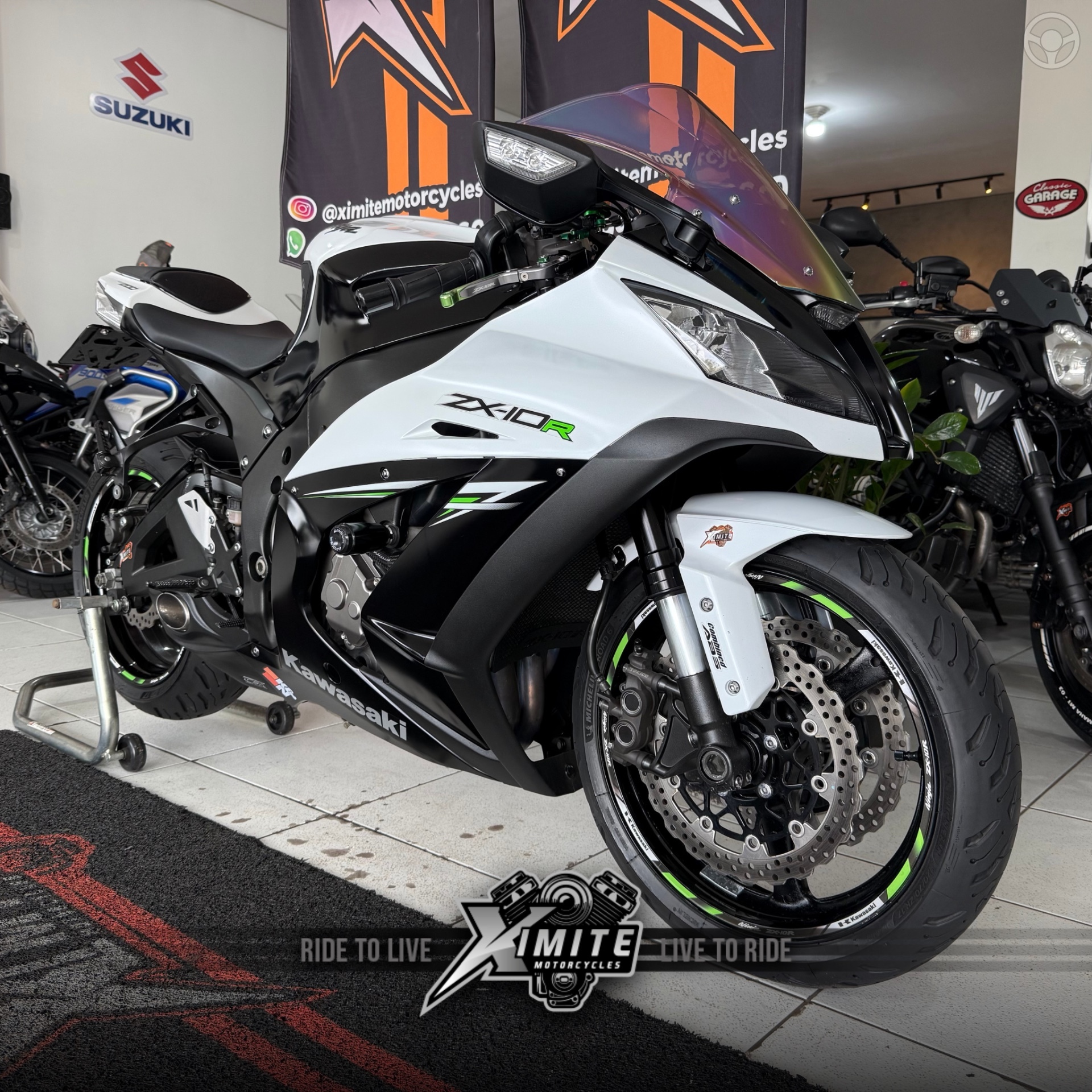 NINJA ZX-10R ABS - 2014 - CARAZINHO