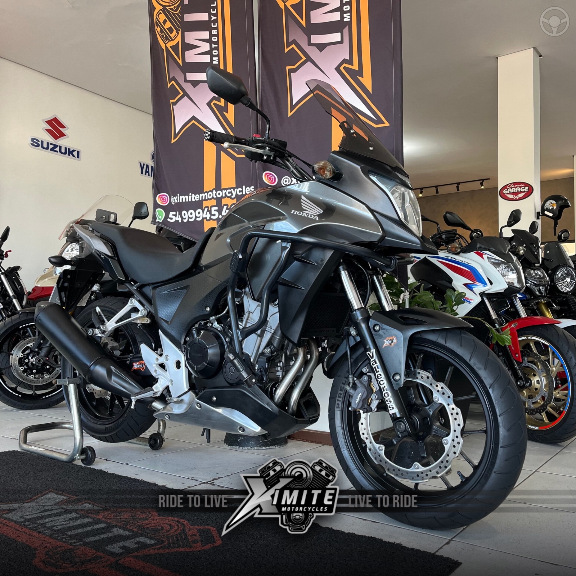 CB 500 X - 2015 - CARAZINHO