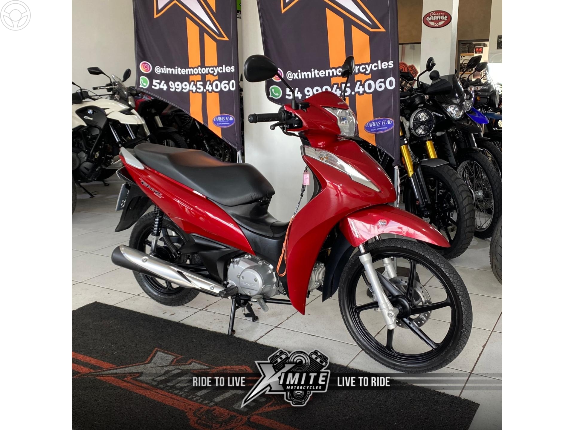 BIZ 125 EX - 2019 - CARAZINHO
