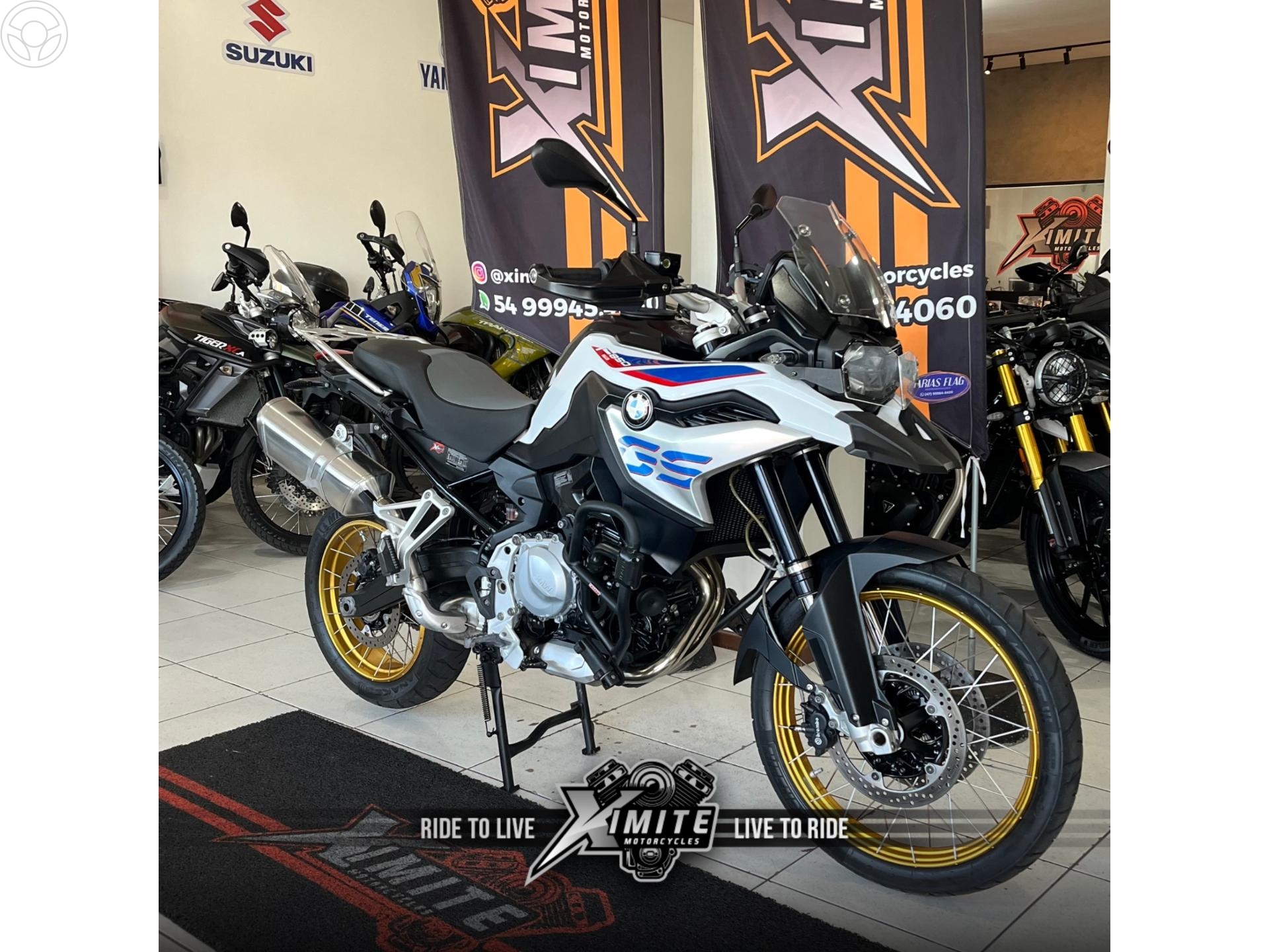 F 850 GS TRIPLE BLACK - 2020 - CARAZINHO