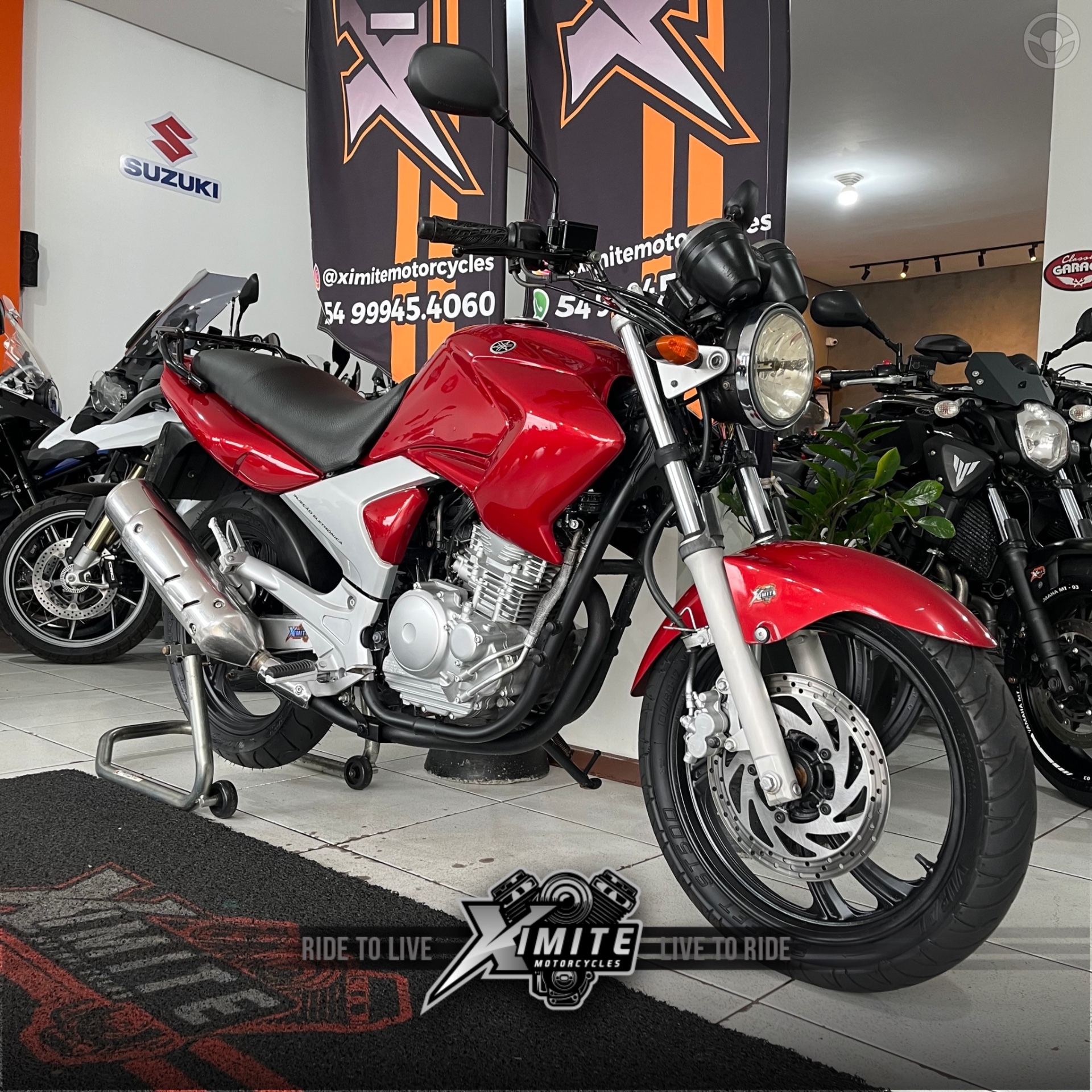 FAZER YS 250 BLUEFLEX - 2008 - CARAZINHO