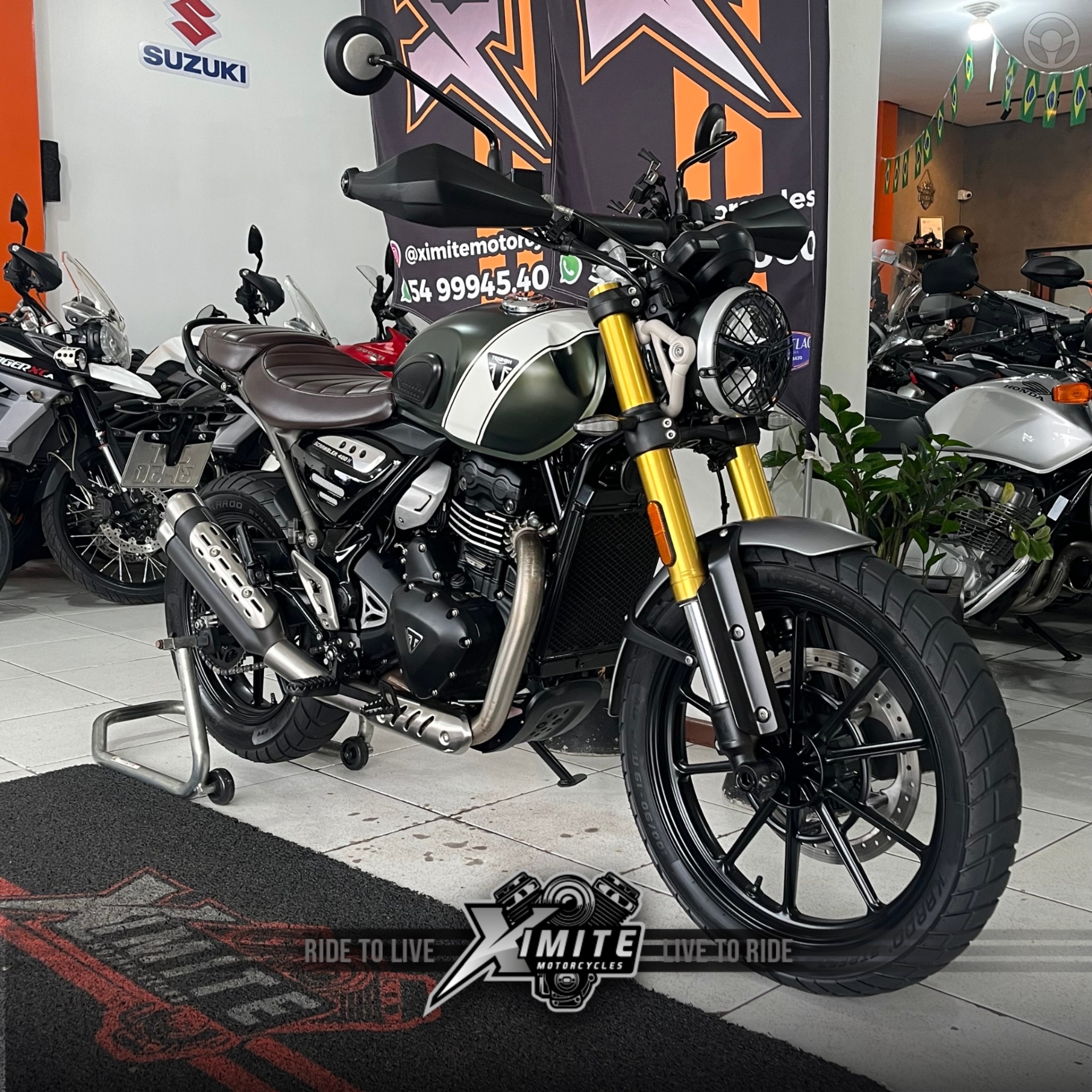 SCRAMBLER 400X - 2024 - CARAZINHO