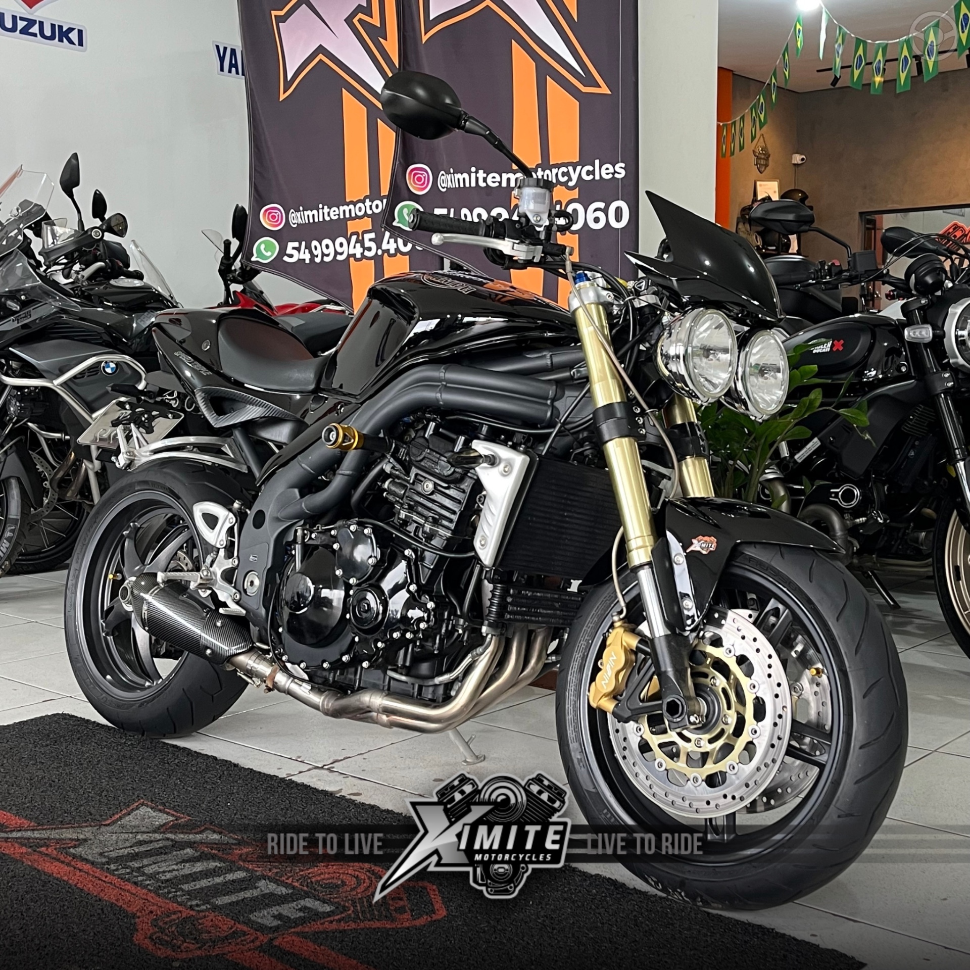SPEED TRIPLE 1050I - 2009 - CARAZINHO