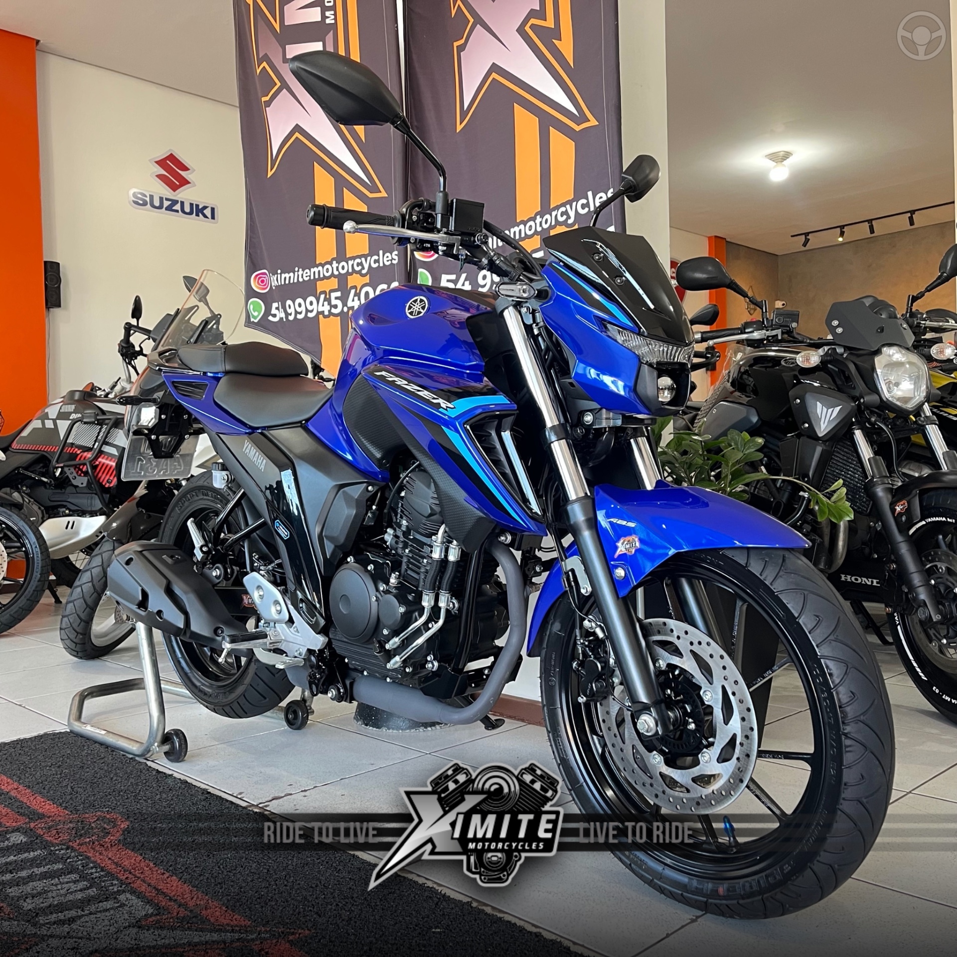 FAZER FZ25 CONNECTED - 2025 - CARAZINHO