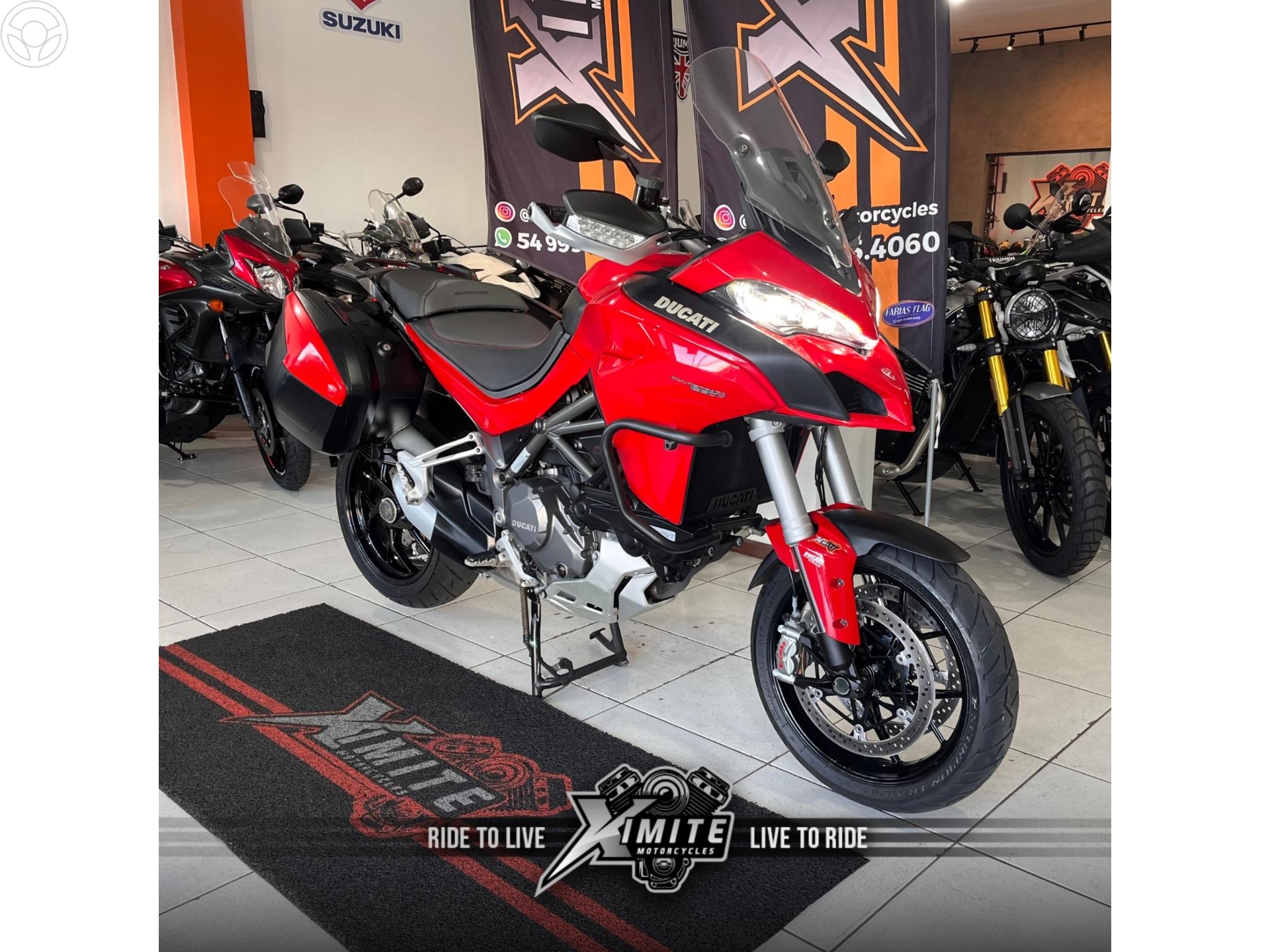 MULTISTRADA 1200S TOURING - 2019 - CARAZINHO