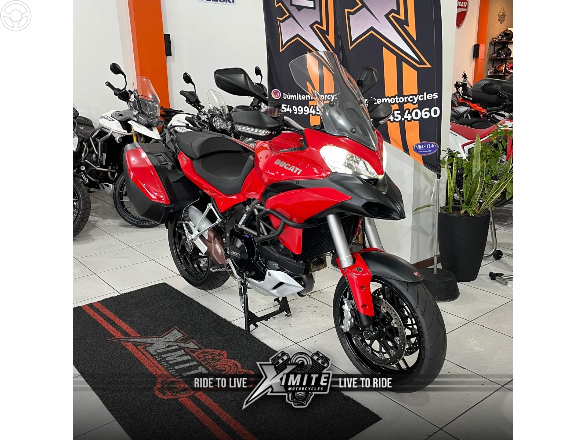 MULTISTRADA 1200S TOURING - 2014 - CARAZINHO