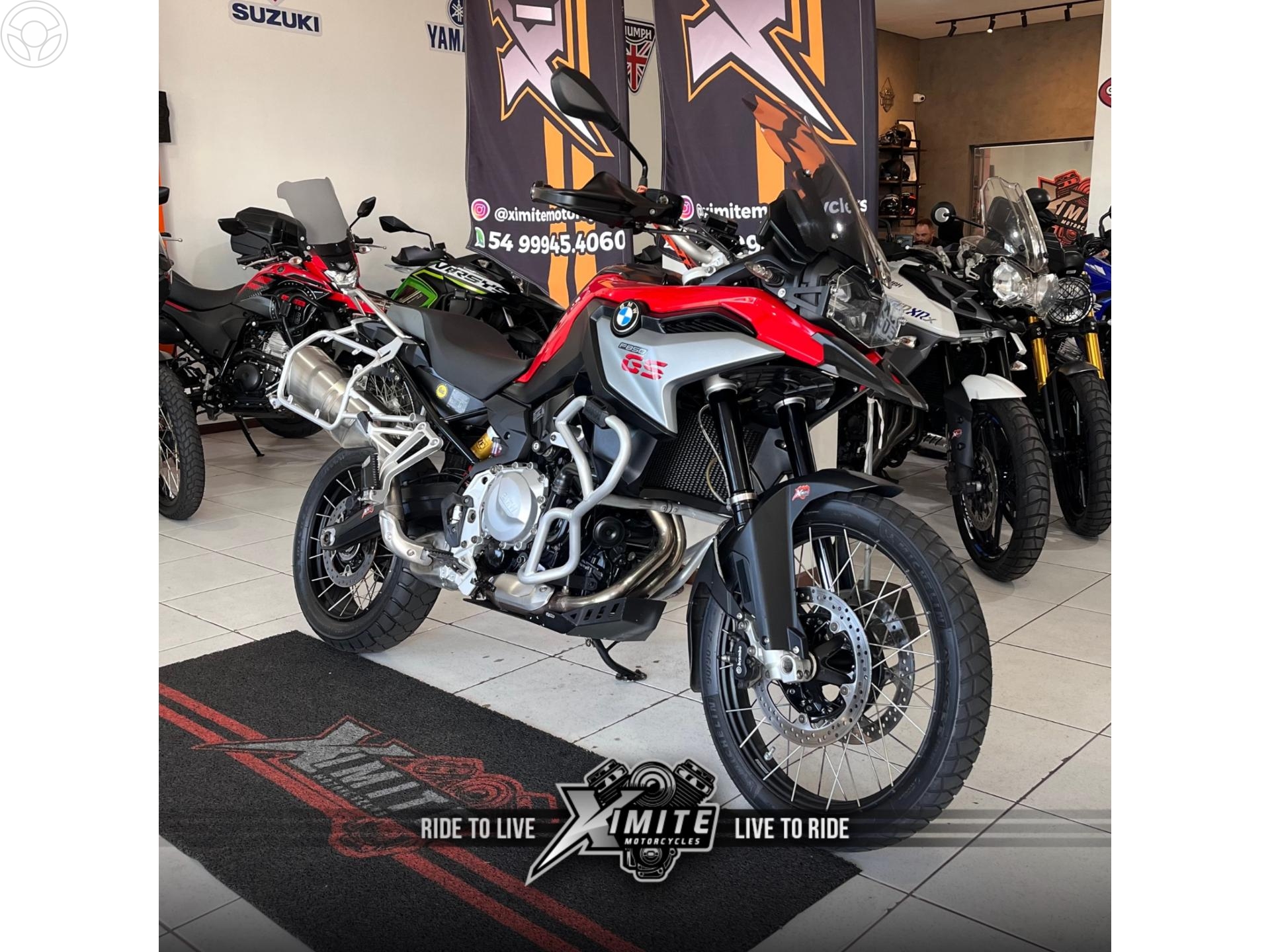 F 850 GS TRIPLE BLACK - 2020 - CARAZINHO