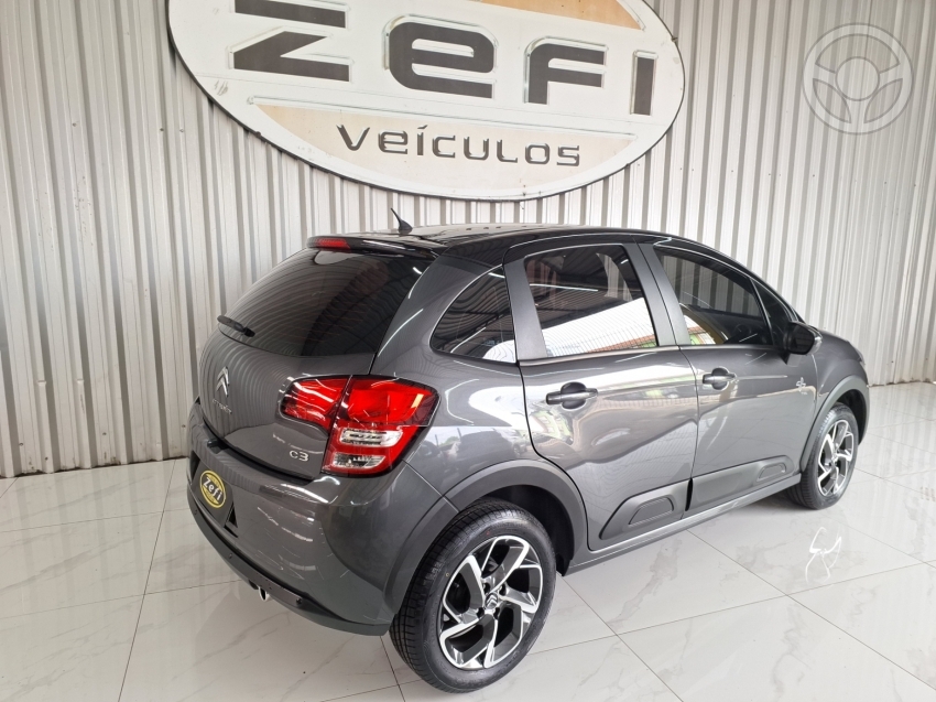 CITROËN - C3 1.6 URBAN TRAIL 16V FLEX 4P AUTOMÁTICO - 2019/2019 - CINZA - R$ 62.900,00