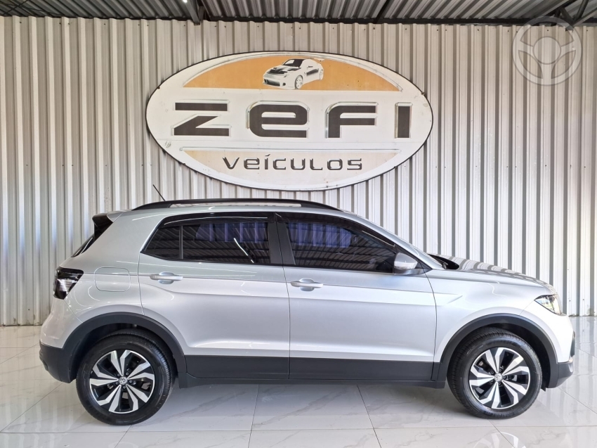 VOLKSWAGEN - T-CROSS 1.0 TSI 200 SENSE AUTOMÁTICO - 2022/2023 - PRATA - R$ 96.900,00