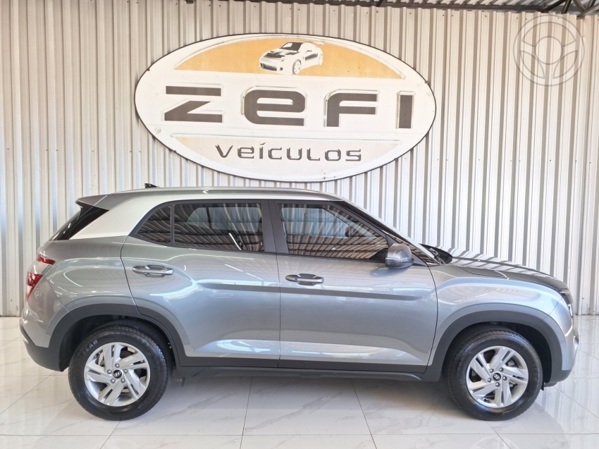 HYUNDAI - CRETA 1.0 COMFORT TURBO 12V 4P FLEX AUTOMÁTICO - 2024/2025 - CINZA - R$ 127.900,00