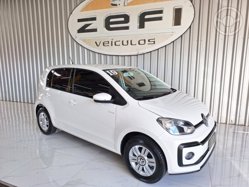 VOLKSWAGEN - UP 1.0 MPI MOVE UP 12V FLEX 4P MANUAL - 2019/2019 - BRANCA - R$ 58.900,00