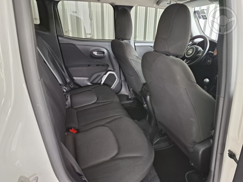 JEEP - RENEGADE 1.8 16V FLEX SPORT 4P MANUAL - 2018/2019 - BRANCA - R$ 72.900,00