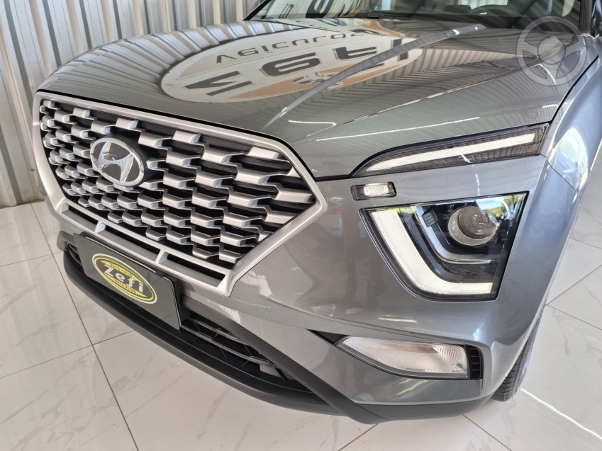 HYUNDAI - CRETA 1.0 COMFORT TURBO 12V 4P FLEX AUTOMÁTICO - 2024/2025 - CINZA - R$ 127.900,00