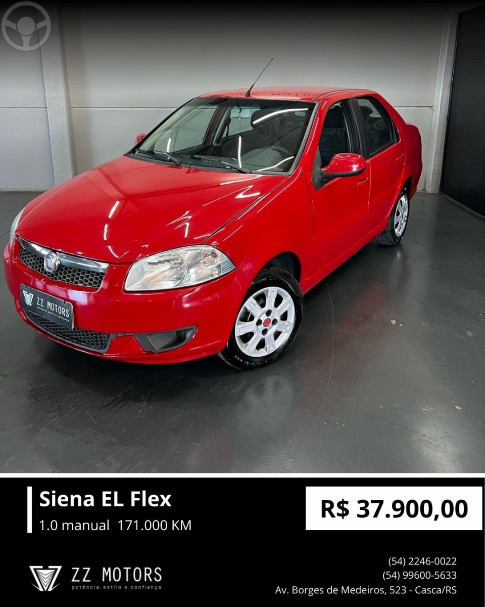 SIENA 1.0 MPI EL 8V FLEX 4P MANUAL - 2013 - CASCA