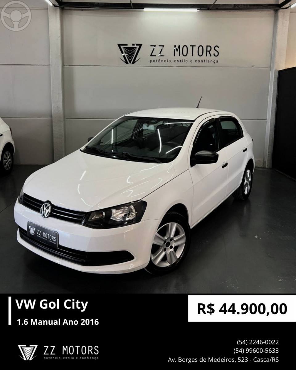 GOL 1.6 MI CITY 8V FLEX 4P MANUAL G.IV - 2016 - CASCA