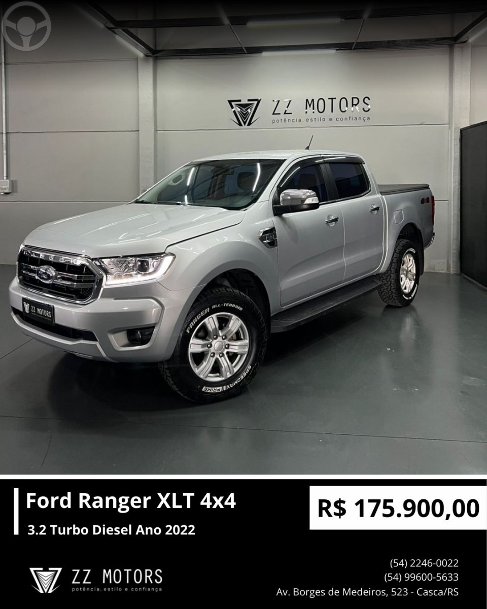 RANGER 3.2 XLT 4X4 CD 20V DIESEL 4P AUTOMÁTICO - 2022 - CASCA