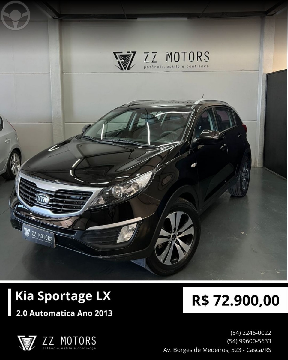 SPORTAGE 2.0 LX 4X2 16V FLEX 4P AUTOMÁTICO - 2013 - CASCA