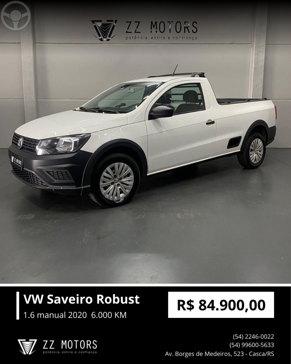 SAVEIRO 1.6 MSI ROBUST CS 8V FLEX 2P MANUAL - 2024 - CASCA