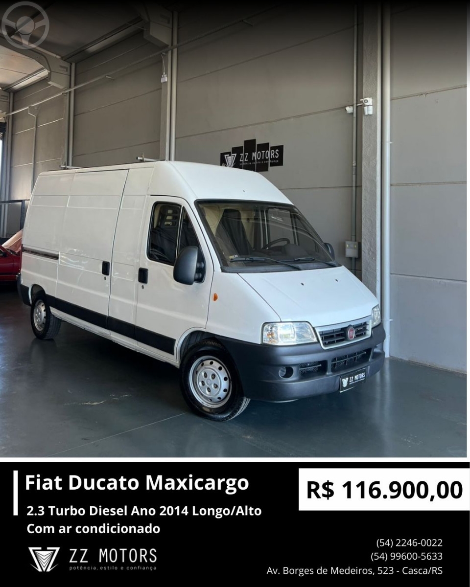 DUCATO 2.3 MAXICARGO 10 16V TURBO DIESEL 3P MANUAL - 2014 - CASCA