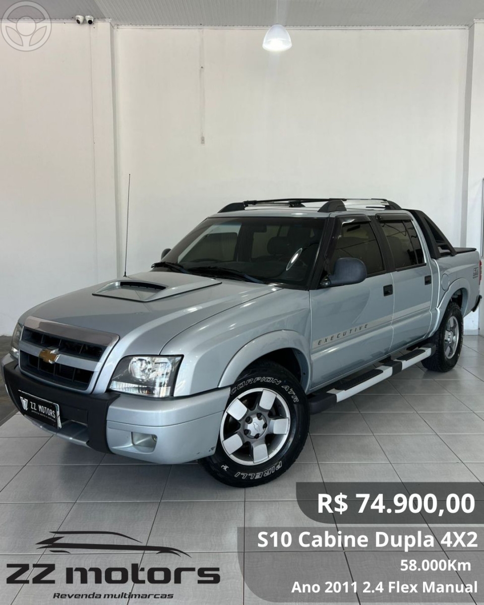 S10 2.4 MPFI EXECUTIVE 4X2 CD 8V FLEX 4P MANUAL - 2011 - CASCA