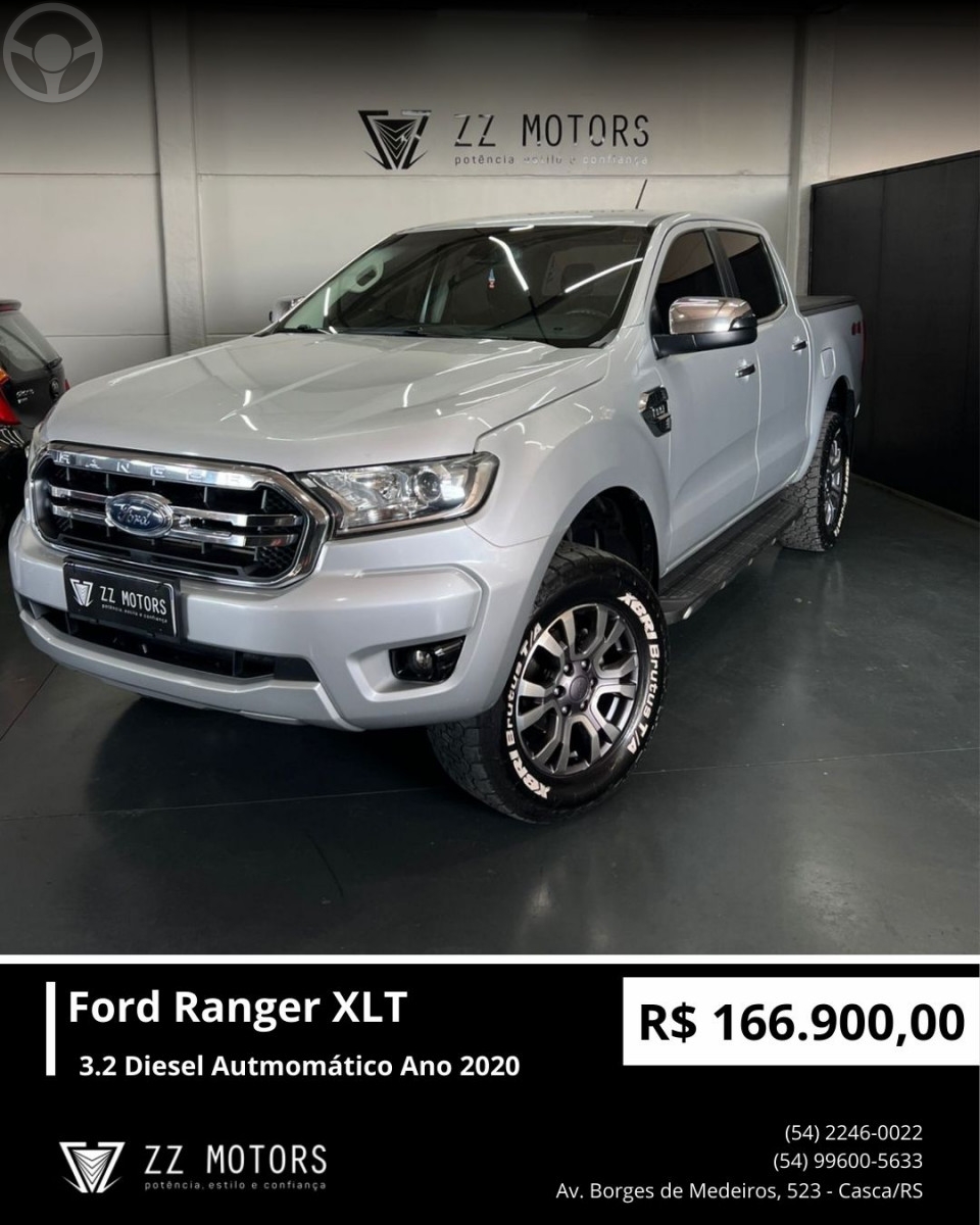 RANGER 3.2 XLT 4X4 CD 20V DIESEL 4P AUTOMÁTICO - 2020 - CASCA