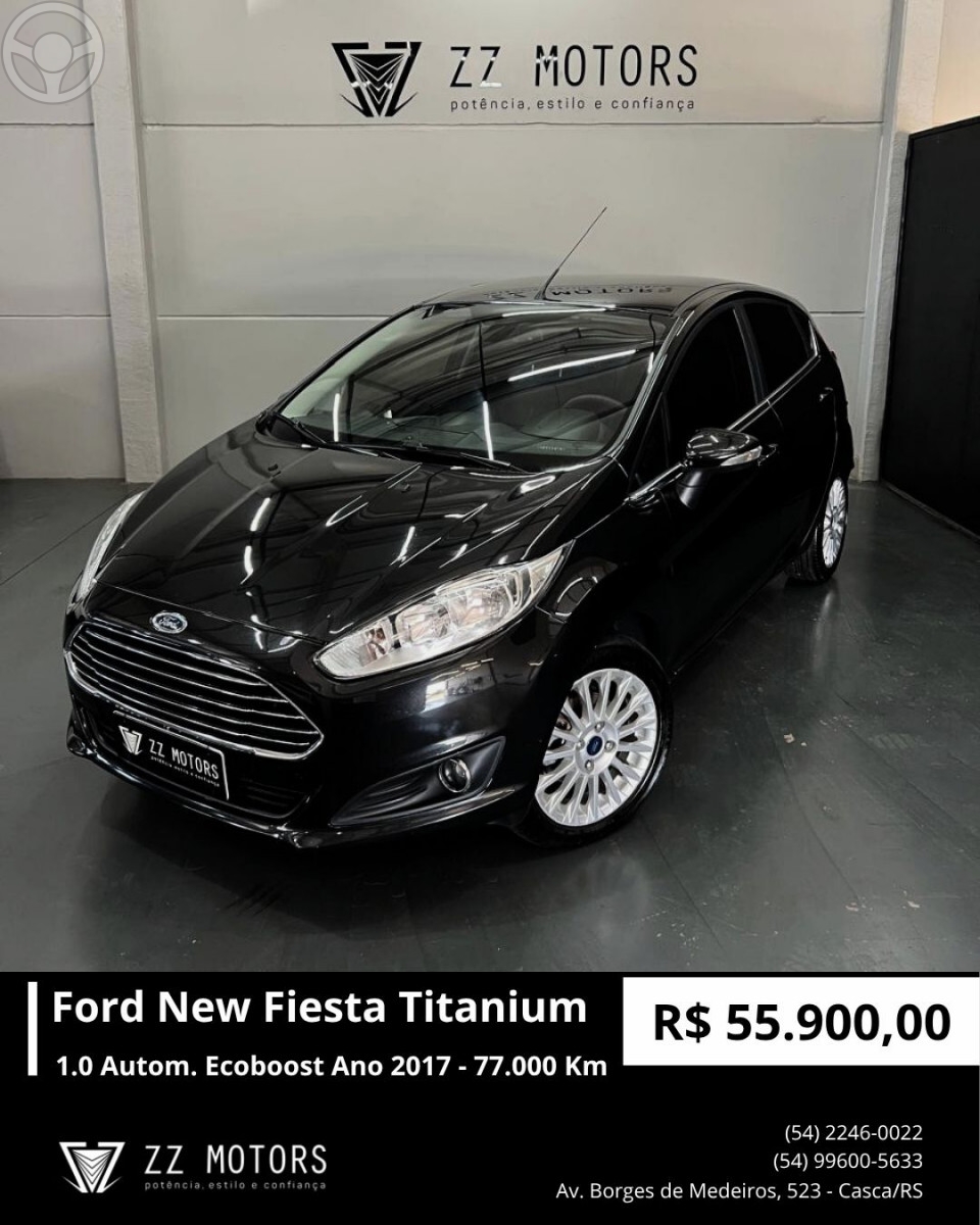 FIESTA 1.0 ECOBOOST TITANIUM HATCH 12V 4P AUTOMÁTICO - 2017 - CASCA