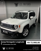 RENEGADE 1.8 16V FLEX LONGITUDE 4P AUTOMÁTICO