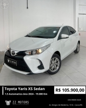 YARIS 1.5 XS SEDAN 16V FLEX 4P AUTOMÁTICO