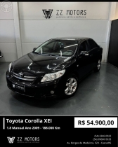 corolla 1.8 xei 16v flex 4p manual 2009 casca