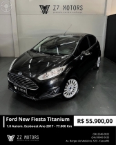 fiesta 1.0 ecoboost titanium hatch 12v 4p automatico 2017 casca