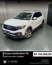T-CROSS 1.0 COMFORTLINE TSI FLEX 4P AUTOMÁTICO