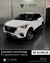 creta 2.0 16v flex prestige automatico 2017 casca