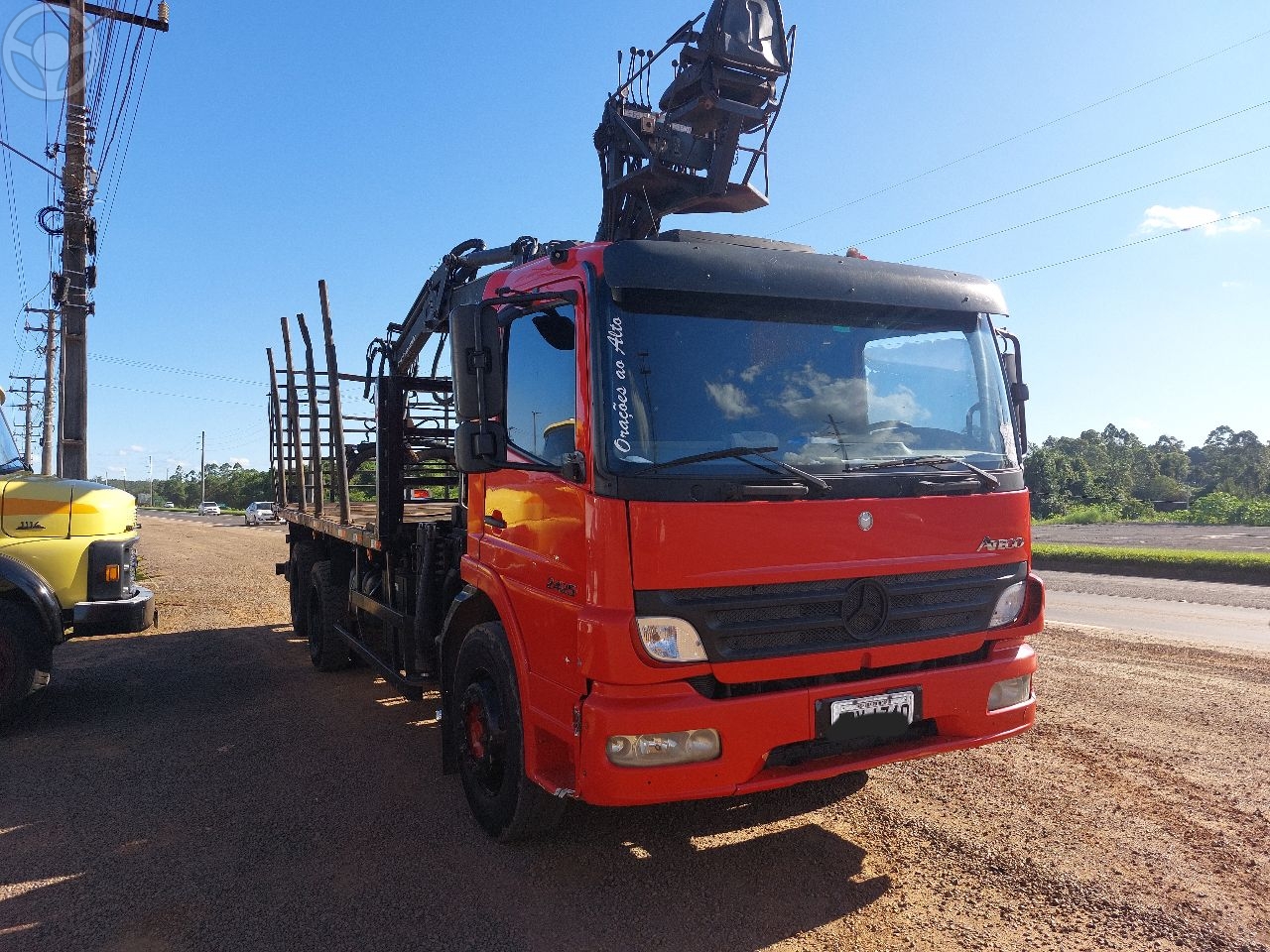 ATEGO 2425 3 EIXOS - 2009 - BOM PRINCÍPIO