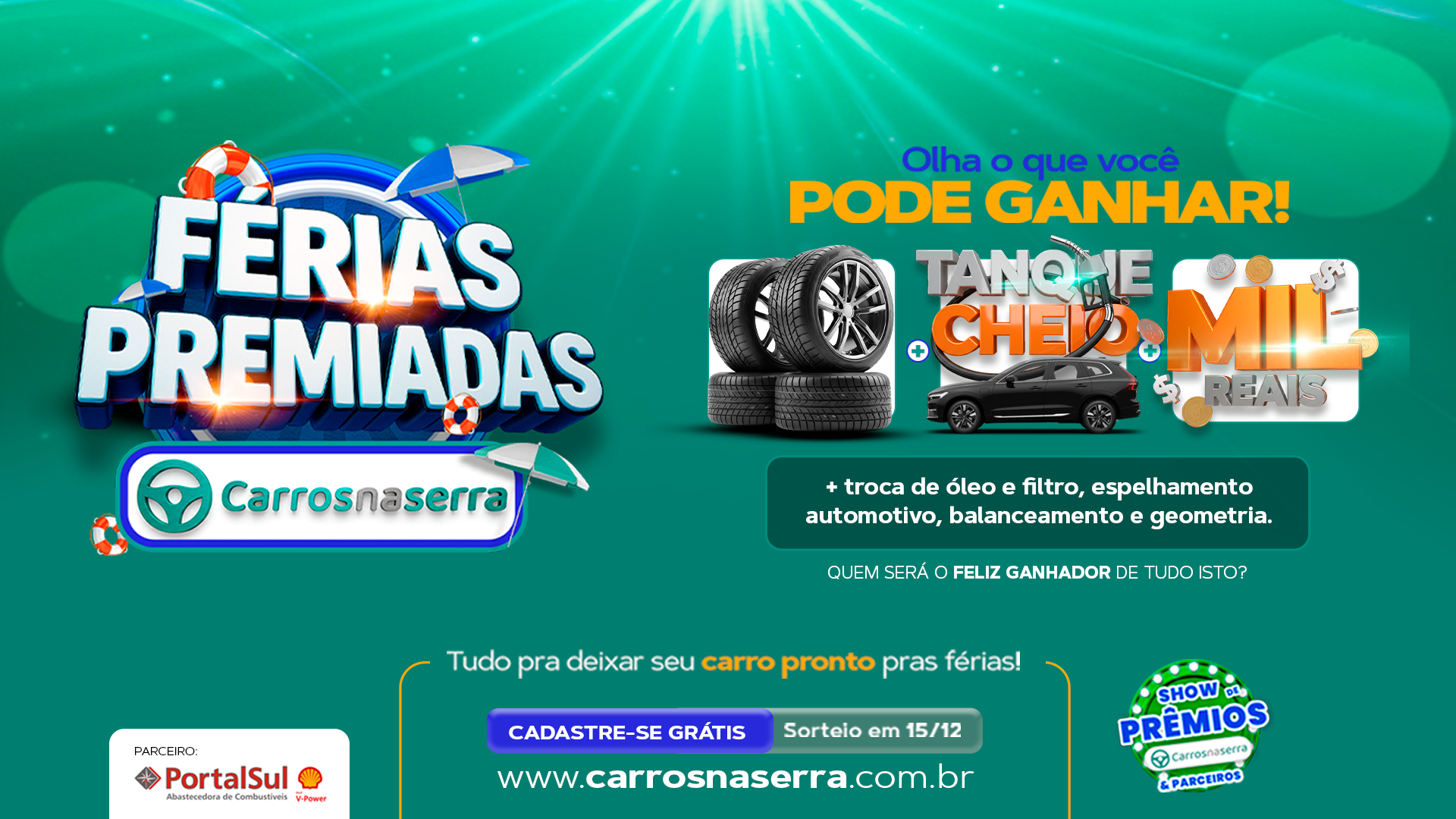 Banner sorteio ativo